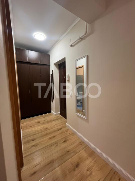 Garsoniera de inchiriat decomandata 26 mp zona Turnisor Sibiu.