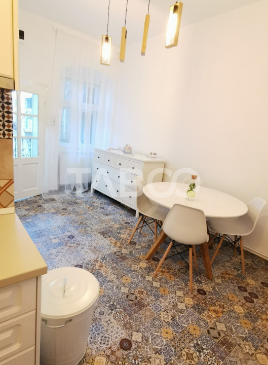 Garsoniera de inchiriat mobilata utilata  modern55 mpu central Sibiu