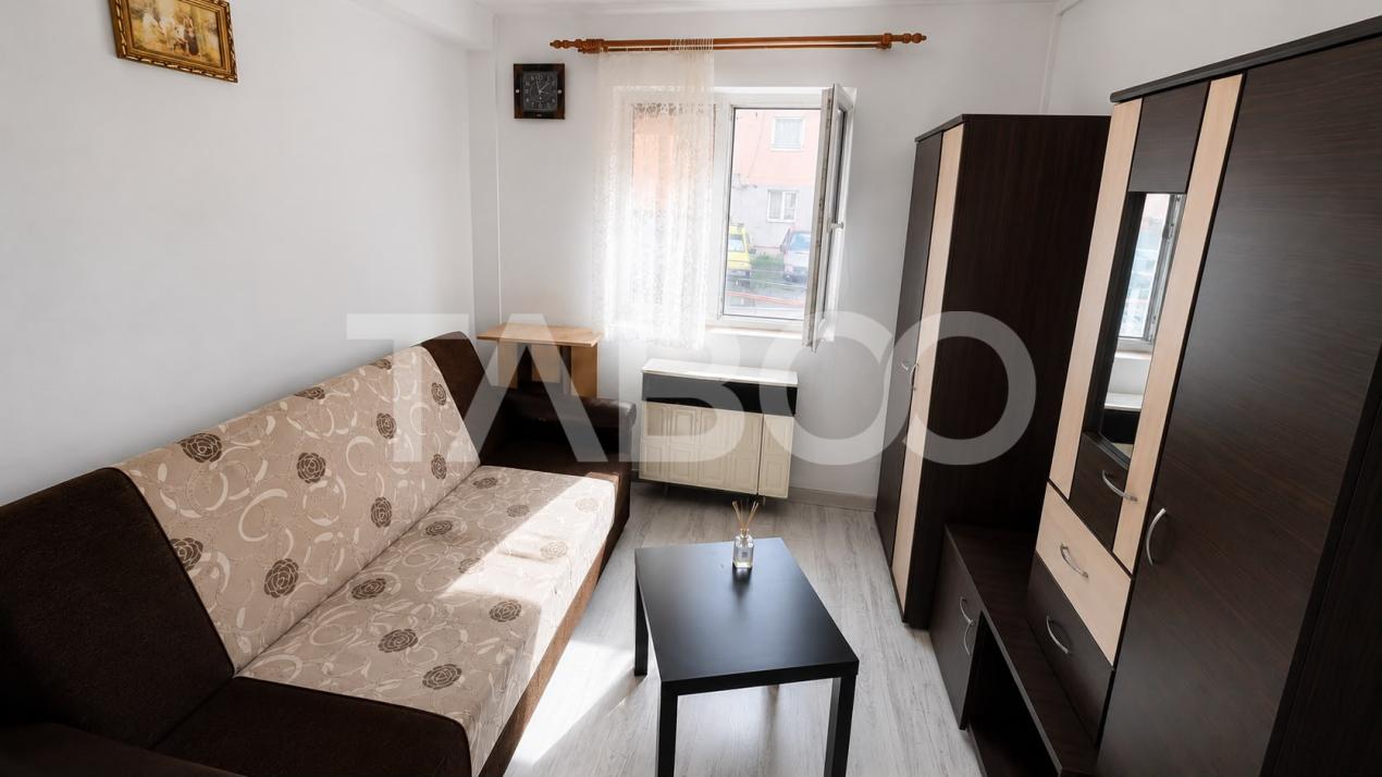 Garsoniera de vanzare 18 mpu in zona Broscarie in Sibiu - Stefan cel Mare
