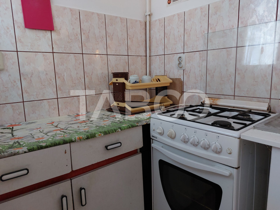 Garsoniera de vanzare 22 mp camera baie bucatarie balcon Cisnadie
