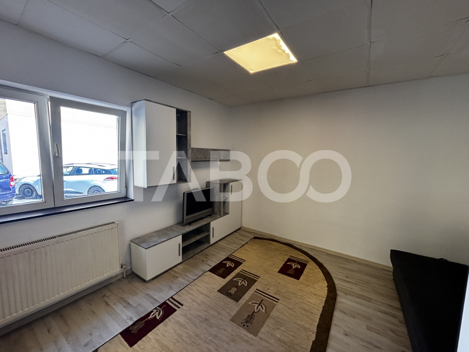 Garsoniera de vanzare 22mp  la parter mobilata si utilata  Sibiu