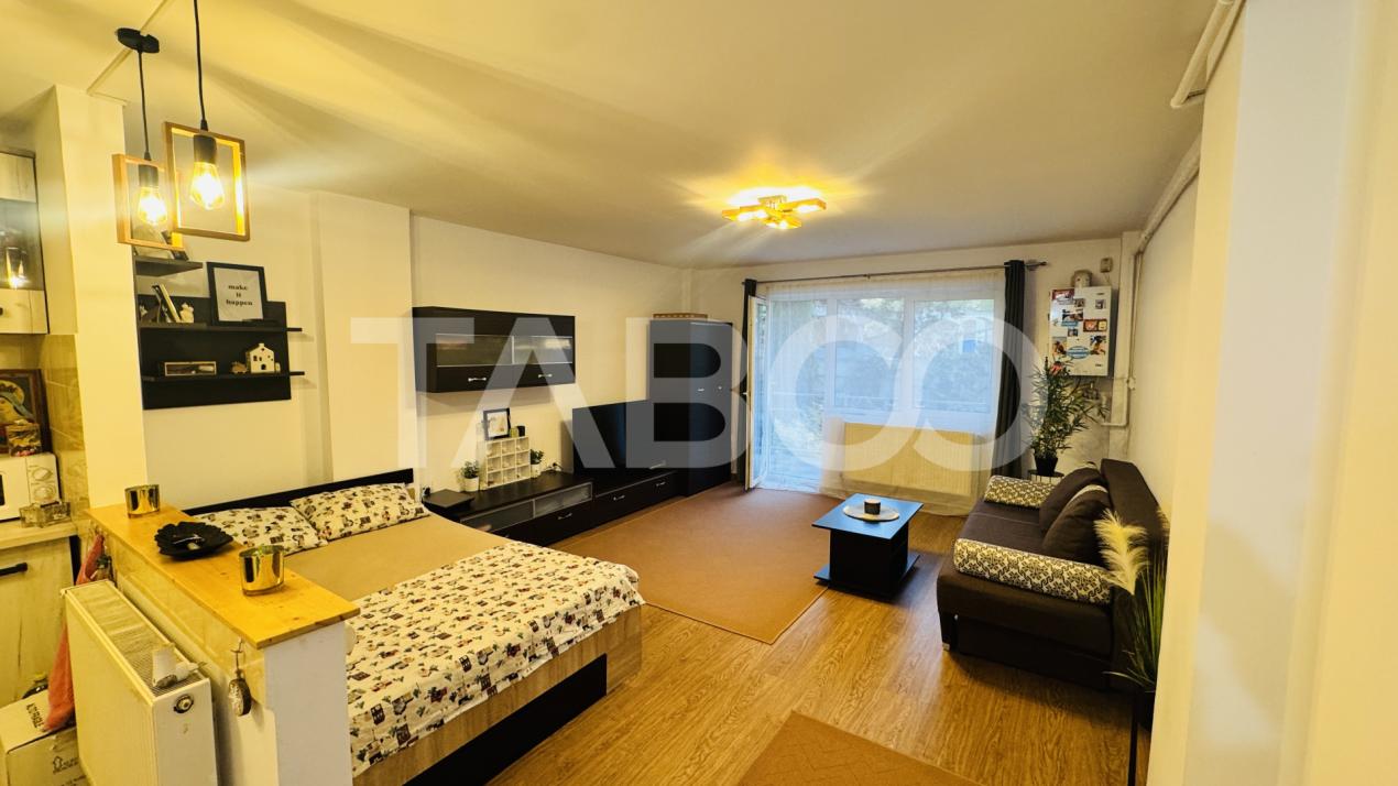 Garsoniera de vanzare 40 mp utili balcon de 7mp Tilisca Sibiu