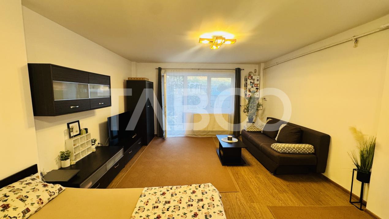 Garsoniera de vanzare 40 mp utili balcon de 7mp Tilisca Sibiu