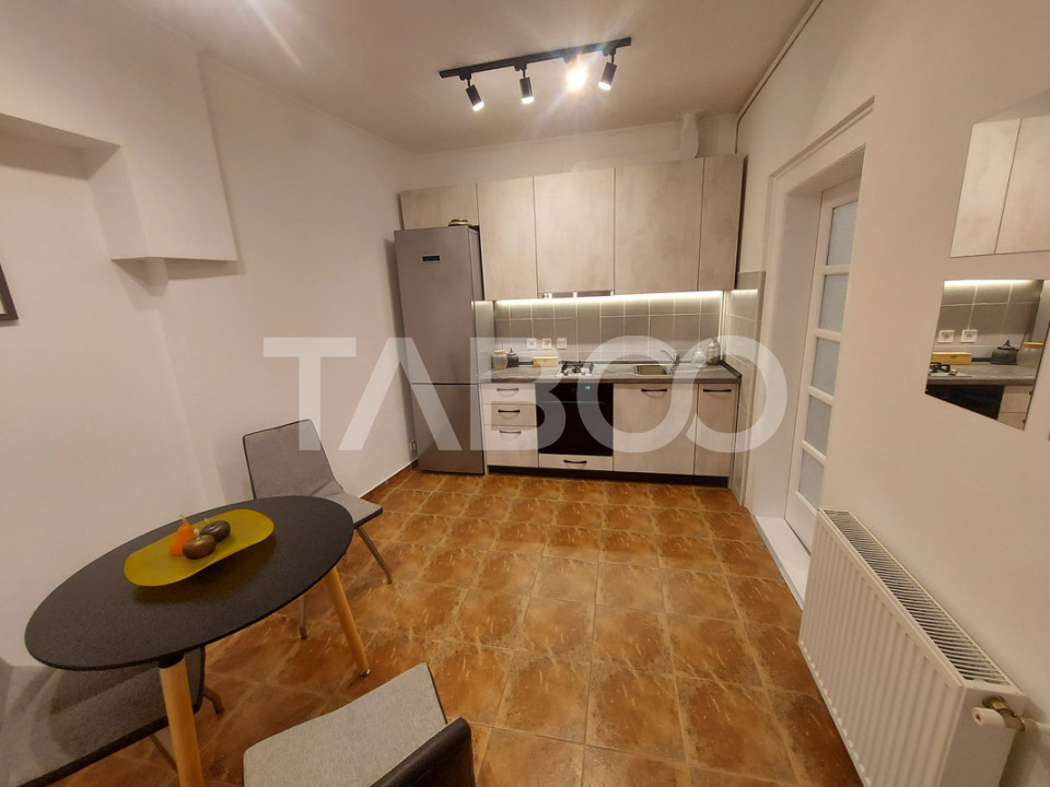 Garsoniera de vanzare 43 mpu pivnita in Sibiu zona Orasul de Jos
