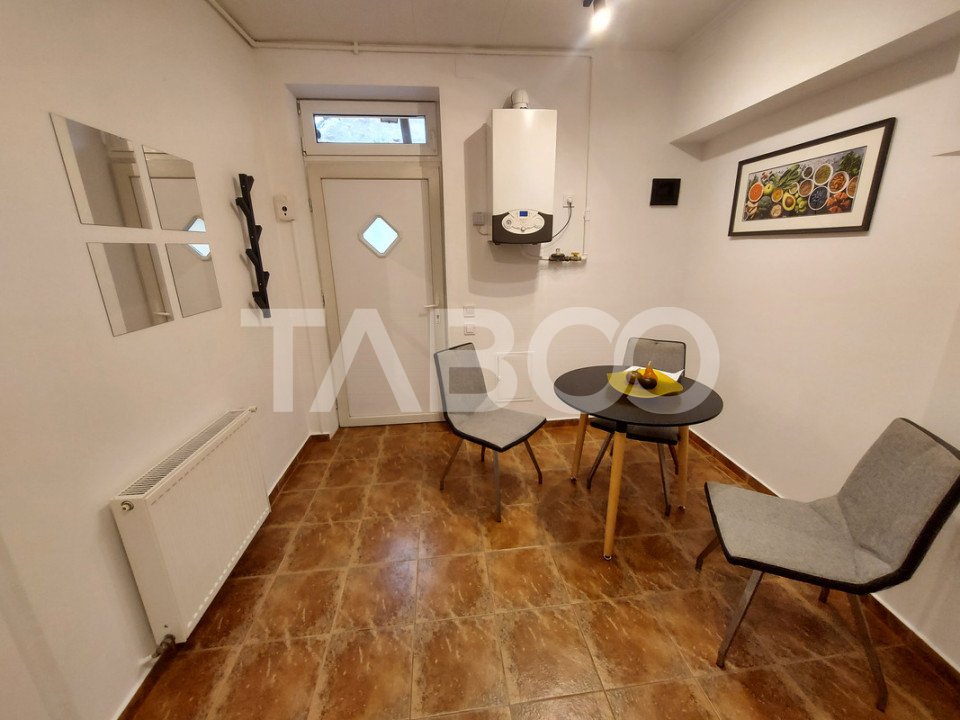 Garsoniera de vanzare 43 mpu pivnita Sibiu Orasul de Jos