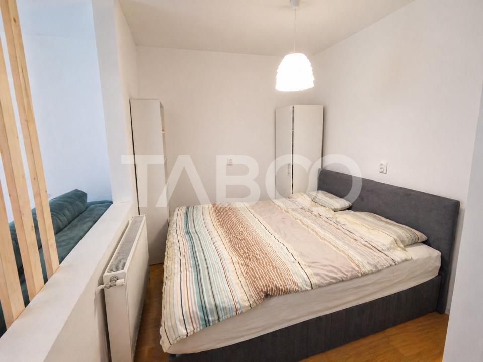 Garsoniera de vanzare 47 mp utili cu o mica gradina de 17 mp