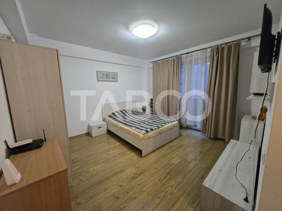 Garsoniera de vanzare decomandata 29mp cu balcon zona Turnisor Sibiu