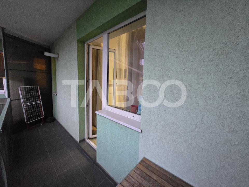 Garsoniera de vanzare decomandata 29mp cu balcon zona Turnisor Sibiu