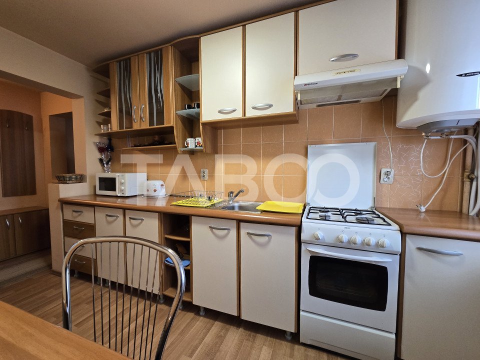 Garsoniera de vanzare decomandata cu balcon mobilata Valea Aurie Sibiu