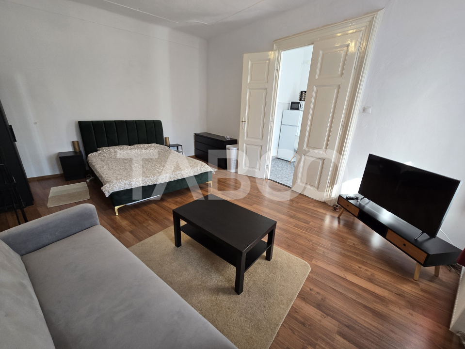 Garsoniera de vanzare regim hotelier cu pivnita in Orasul de Jos Sibiu