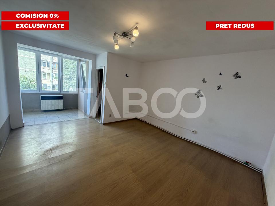 Garsoniera decomandata 35 mp utili etaj 2 zona Tudor Vladimirescu