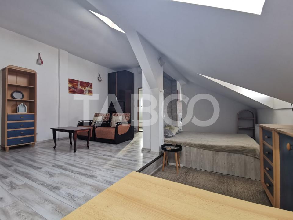 Garsoniera decomandata 48 mp utili in Sibiu zona Orasul de Jos