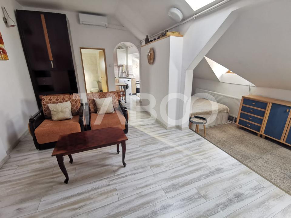 Garsoniera decomandata 48 mp utili in Sibiu zona Orasul de Jos