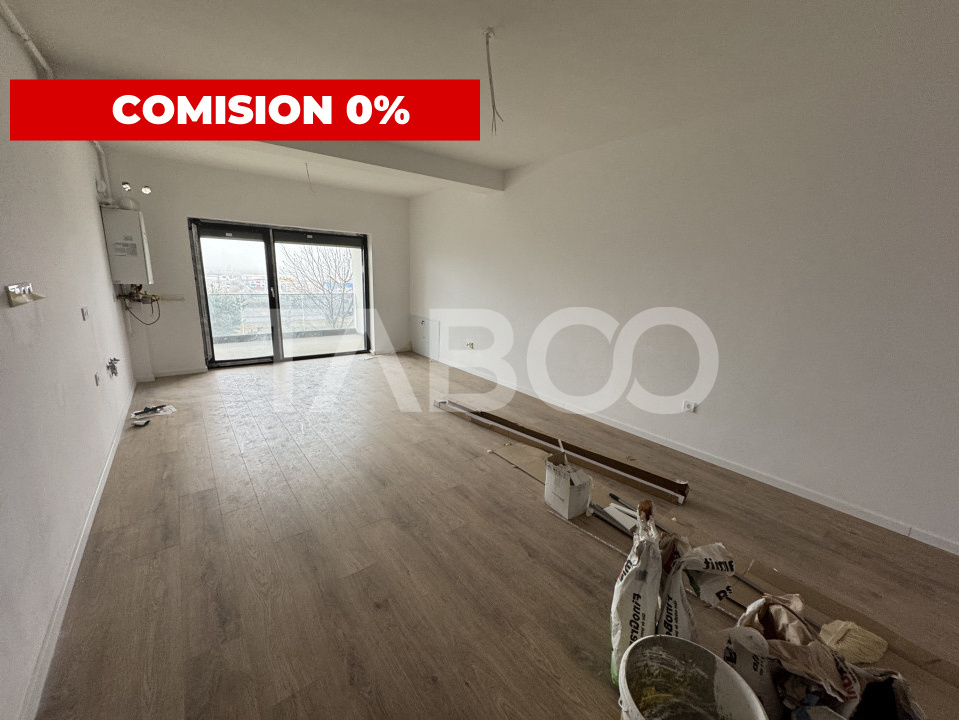 Garsoniera decomandata de vanzare 38 mpu balcon 8 mp loc parcare Sibiu