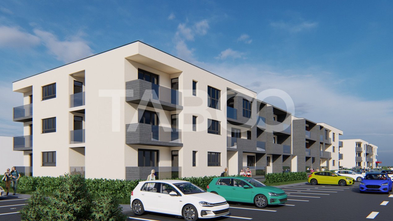 Garsoniera decomandata de vanzare 41 mpu balcon loc parcare Selimbar