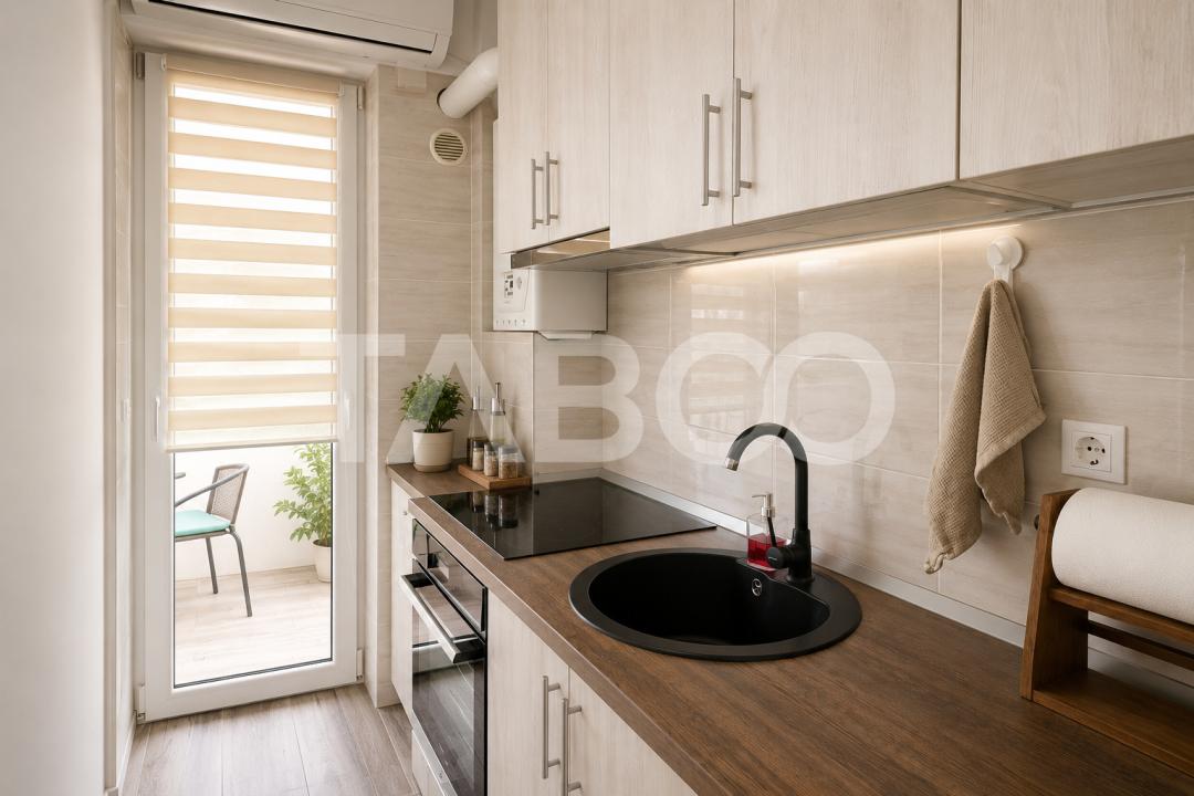 Garsoniera decomandata de vanzare balcon parcare Arhitectilor Sibiu