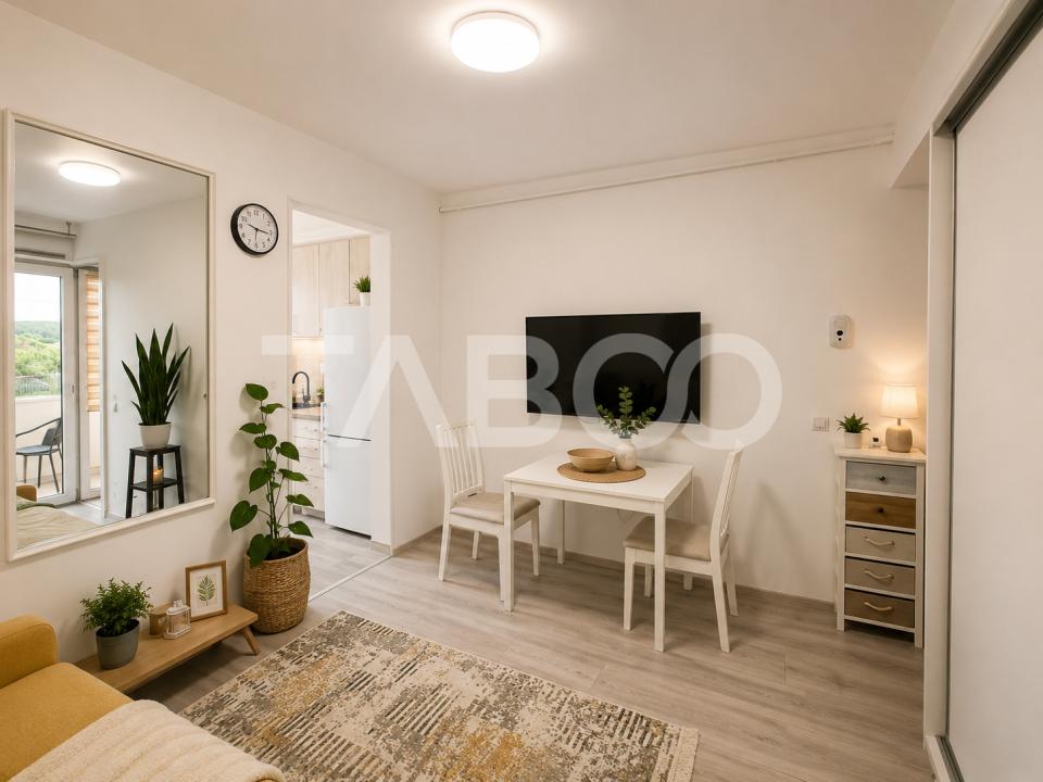 Garsoniera decomandata de vanzare balcon parcare Arhitectilor Sibiu