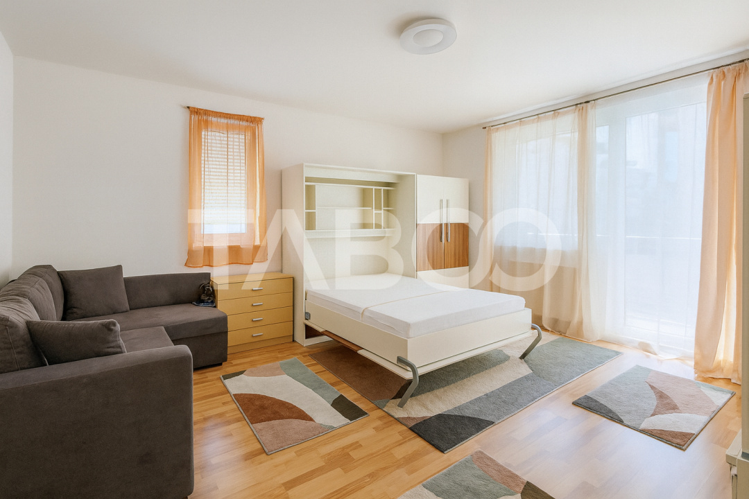 Garsoniera decomandata de vanzare cu lift si pivnita Colinei Sibiu