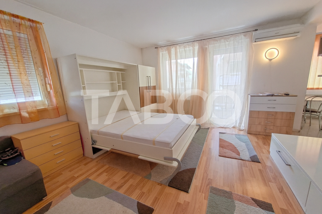 Garsoniera decomandata de vanzare cu lift si pivnita Colinei Sibiu in Sibiu - Colinei