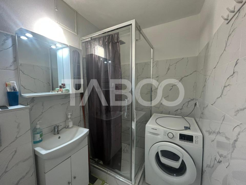 Garsoniera decomandata la parter inalt utilata si mobilata de vanzare 