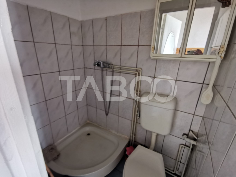 Garsoniera la etajul 1 de vanzare in zona Turnisor din Sibiu