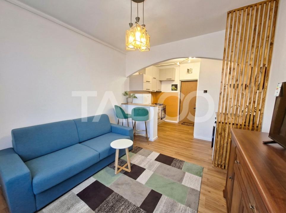 Garsoniera la etajul 1 de vanzare renovata complet in Turnisor