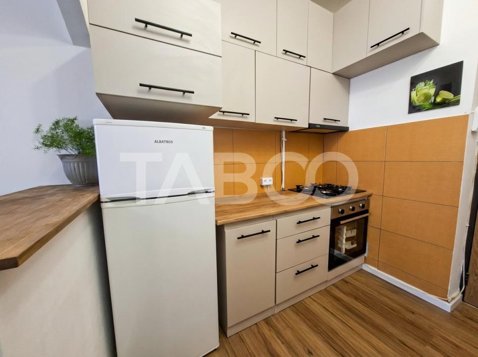 Garsoniera la etajul 1 de vanzare renovata complet in Turnisor