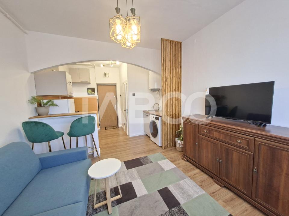 Garsoniera la etajul 1 de vanzare renovata complet in Turnisor in Sibiu - Autogarii