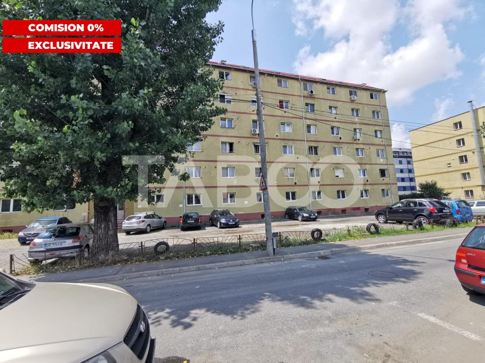 Garsoniera la etajul 2 de vanzare in zona Vasile Aaron din Sibiu