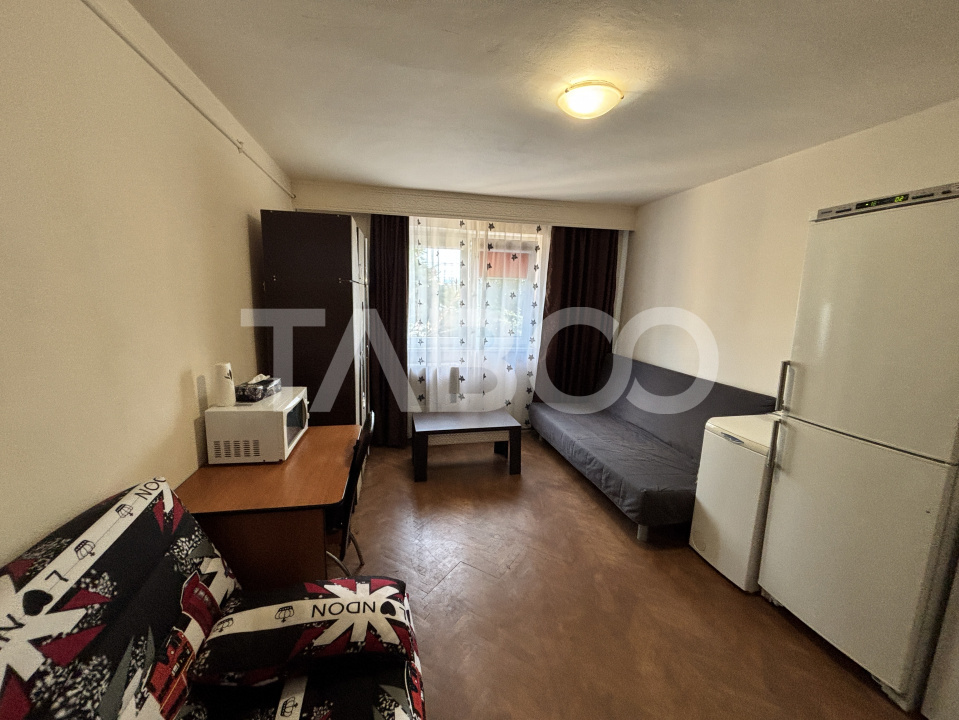 Garsoniera mobilata si utilata 22 mpu zona Lazaret Sibiu