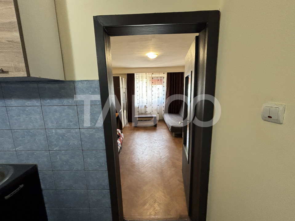 Garsoniera mobilata si utilata 22 mpu zona Lazaret Sibiu