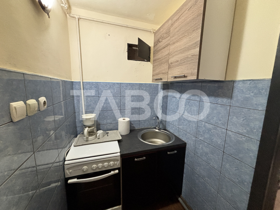 Garsoniera mobilata si utilata 22 mpu zona Lazaret Sibiu