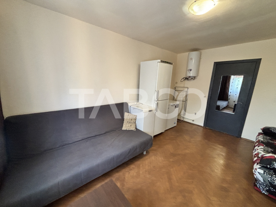 Garsoniera mobilata si utilata 22 mpu zona Lazaret Sibiu