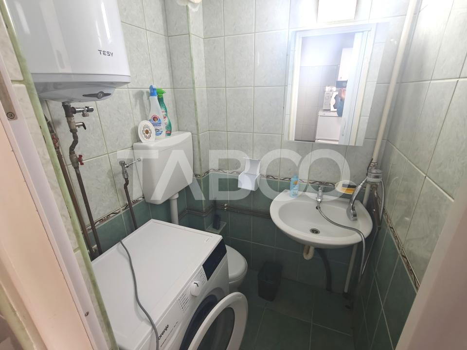 Garsoniera mobilata si utilata disponibila imediat zona Terezian Sibiu