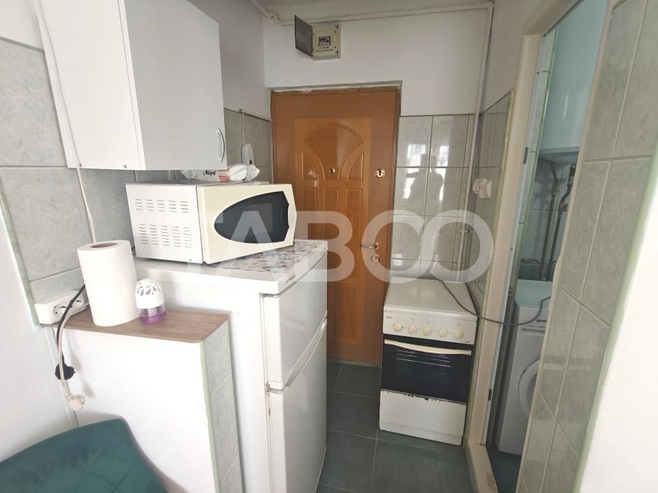Garsoniera mobilata si utilata disponibila imediat zona Terezian Sibiu