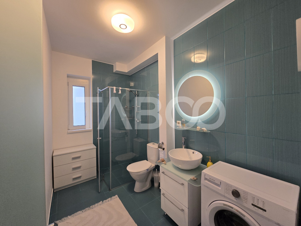 Garsoniera moderna cu terasa de vanzare 40mp zona Broscarie Sibiu