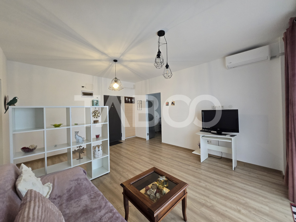 Garsoniera moderna cu terasa de vanzare 40mp Zona Broscarie Sibiu