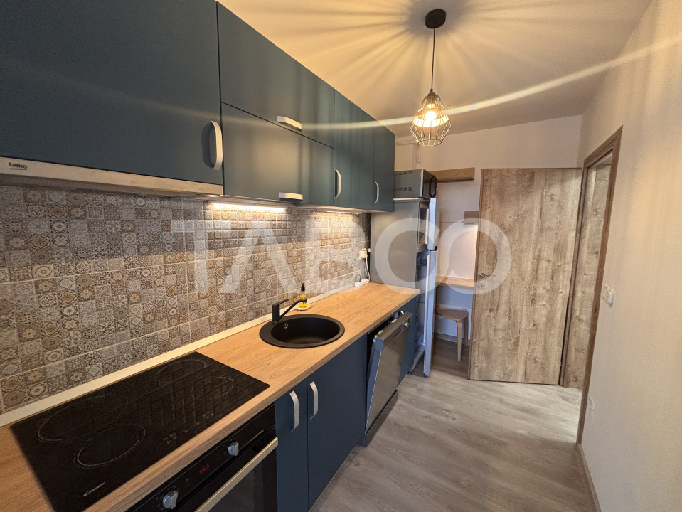 Garsoniera moderna de vanzare 38 mp+loc parcare Stefan cel Mare Sibiu