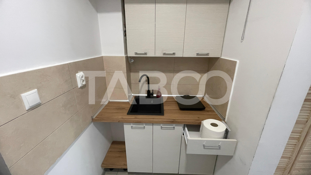 Garsoniera moderna de vanzare etaj 1 Electricienilor Sibiu