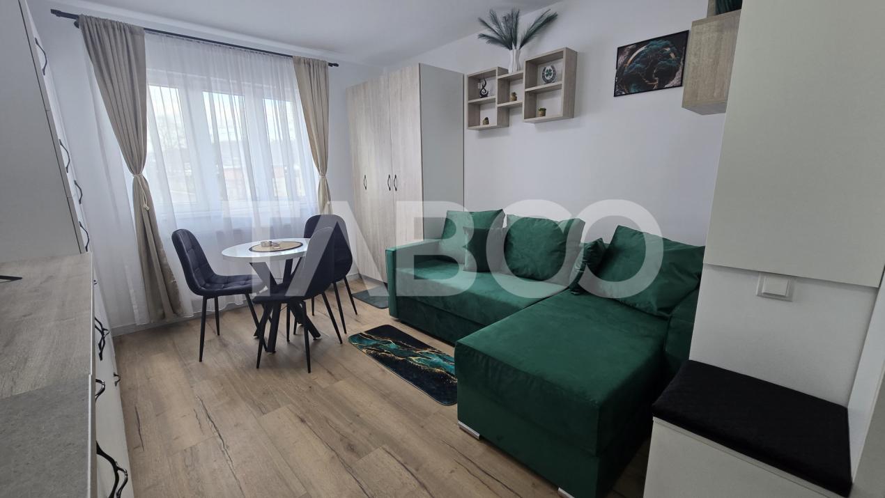 Garsoniera moderna de vanzare mobilata utilata in zona Lazaret Sibiu