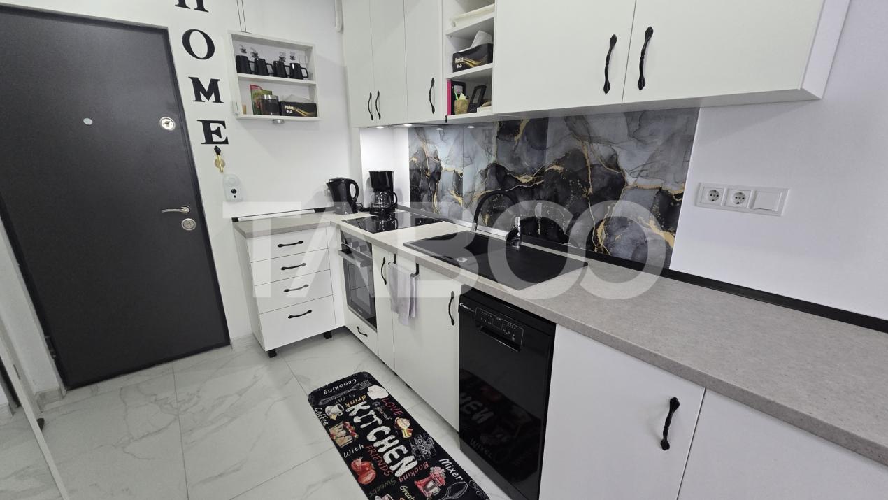 Garsoniera moderna de vanzare mobilata utilata in zona Lazaret Sibiu
