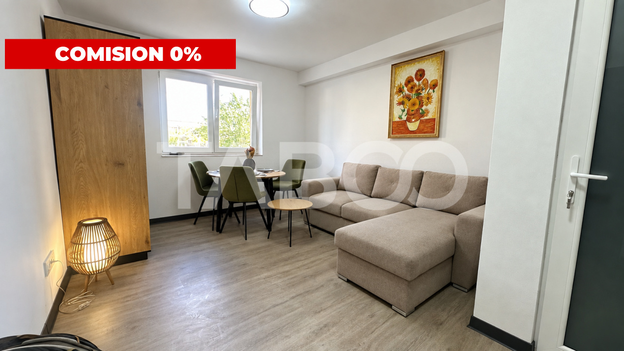 Garsoniera nou renovata Comision 0 parcare in Vasile Aaron Sibiu