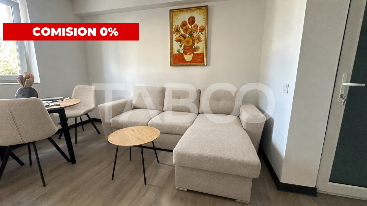 Garsoniera noua loc parcare inclus Comision 0 zona Vasile Aaron Sibiu