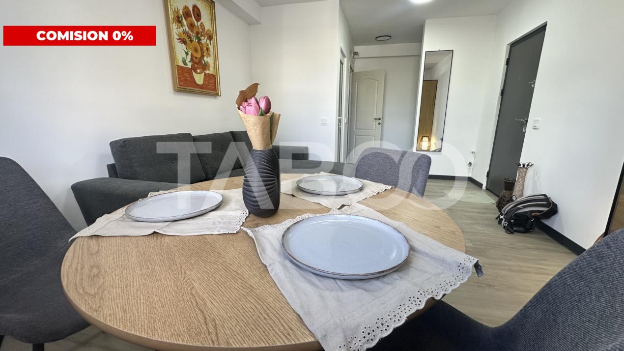 Garsoniera renovata Comision 0% loc de parcare zona Vasile Aaron Sibiu