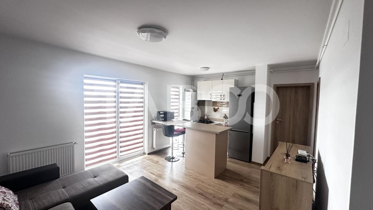 Inchiriere apartament 3 camere  mobilat utilat balcon parcare Magnolia in Sibiu - Calea Surii Mici
