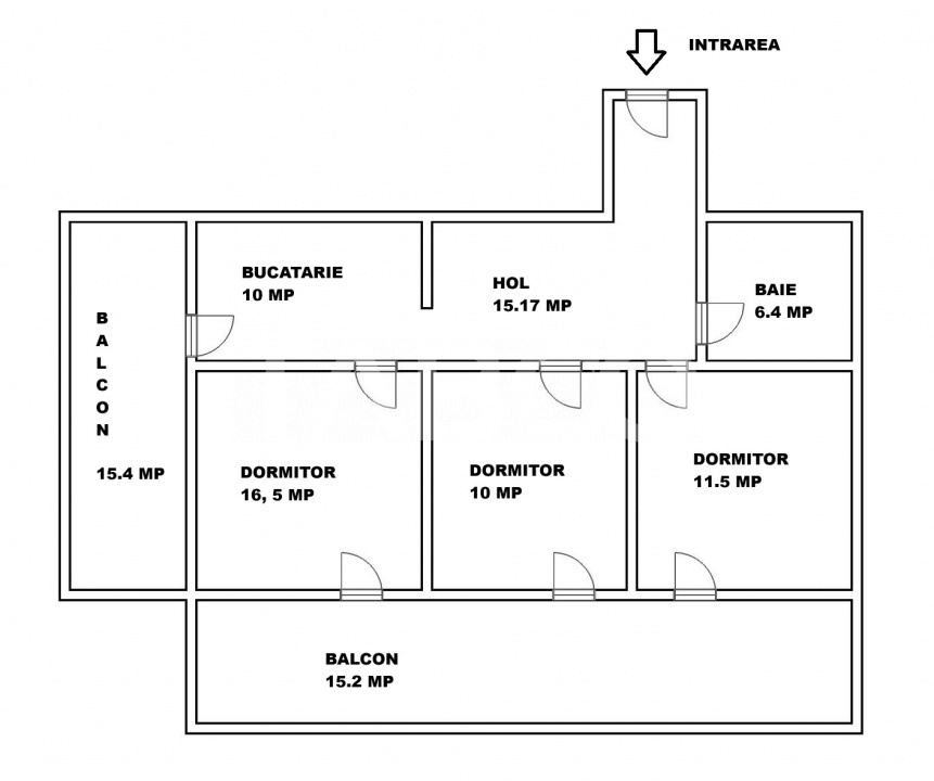 Modern si cochet- Apartament spatios de vanzare cu 3 dormitoare