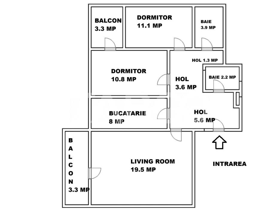 Muzeul amintirilor -  3 camere 2 bai 2 balcoane Siretului