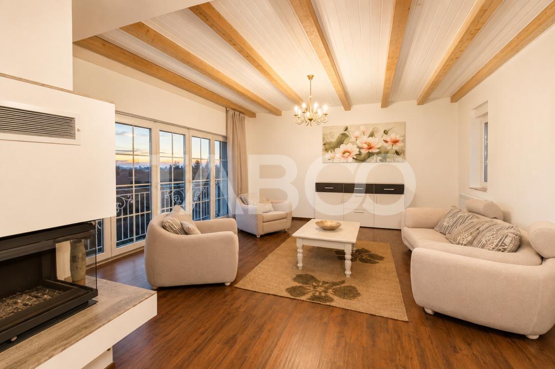 Penthouse 4 camere de inchiriat in Sibiu zona Calea Dumbravii