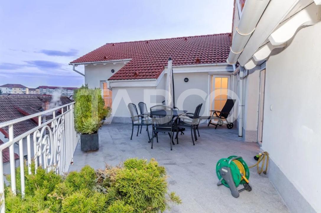 Penthouse 4 camere de inchiriat in Sibiu zona Calea Dumbravii
