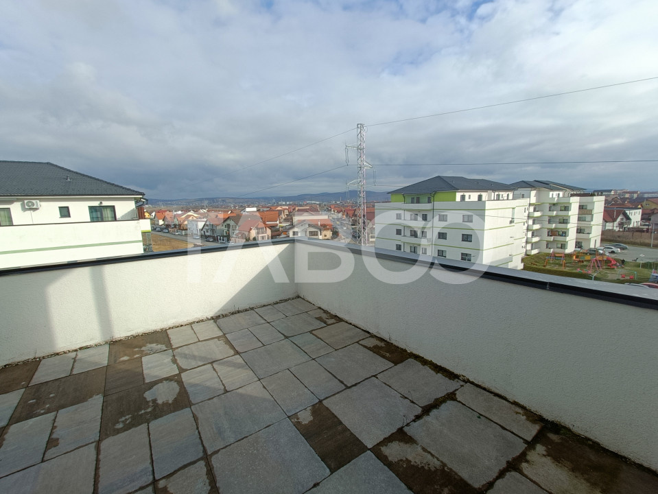 Penthouse cu 2 camere decomandate 2 terase si 2 locuri de parcare